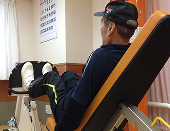 リハビリ以外の運動ができる